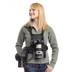 恒名 單反相機雙機背帶 適用于佳能 尼康 索尼微單 肩帶背心腰掛