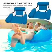 2x Inflatable Floating Water Hammock Float Pool Lounge Bed Swimming Chair Beach