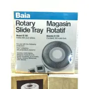 Vintage Hanimex rotary slide tray NIB for slide projectors, holds 100 2x2 slides