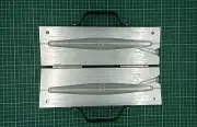 48oz one cavity CNC machined Trolling sinker aluminum fishing mold