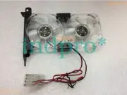 8CM/9CM computer chassis PCI graphics card silent cooling fan universal bracket