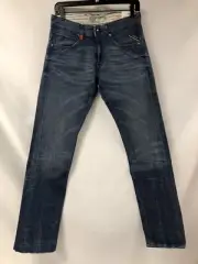 Man Jeans Replay Ref M966 100% Cotton Size W28 Blue Color New