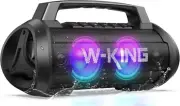120W Peak 70W Portable Speaker, IPX6 Waterproof Bluetooth Speaker/Subwoofer/4...