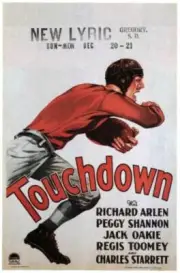 Touchdown Poster 1931 Old Movie Photo