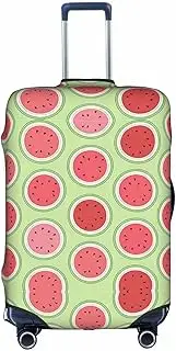 [FSCEV] Watermelon Green Trolley Suitcase Protective Cover Business Travel Luggage Protector Fashion 18-32 Inches, White, L