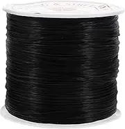 HEATSHAKING 1Roll Elastic Hair Extension Wire Durable Invisible String for Hair Weaving DIY Jewelry Making Soft for Beading Hair Accessories