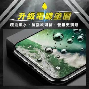 送充電線 閃魔9D滿版玻璃保護貼適用iPhone15 14 Pro Max XR i12 i13 i14 i11 i15