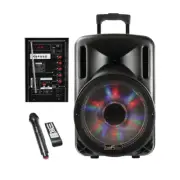 BEFREE SOUND 12 in. 2500-Watt Bluetooth Portable Party PA Speaker