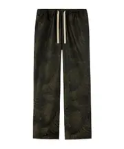 Palm Angels Palms Jacquard Drawstring Track Pants IT48 Black