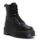 Dr Martens Jadon Unisex Leather Matt Black Ankle Boots UK Size 3 - 12