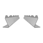 Skewers Rack Set Outdoor Cooking Kabob Skewers for Vegetables Meats Seafood