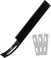 HOODANCOS 1 Set Leather Craft Skiving Tool Precision Trimmer for Efficient Leatherworking Comfortable Grip for Trimming Reducing Leather Thickness