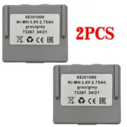 2pcs NEW 68301000 3.6V 2750mAh Rechargeable Replacement for 68300900 Battery