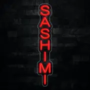 Sashimi Neon LED Sign 5"L x 27"H #32692