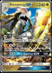 (SM02-100) Kommo-o GX (UR) Pokemon SM Guardians Rising Card # 100