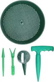 Fdit Seeds Dispenser Set Lightweight Hand Planter Seeder Tool Gardening Tool and Accessories