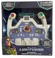 Disney Pixar Buzz Lightyear Toy Story Starship Mission Controller Steering Wheel
