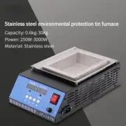 220V/110V Tin Melting Pot Solder Pot Tin Melting Furnace Thermoregulation