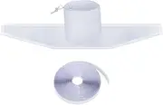 Portable Air Conditioner Window Seal Kit, Window Vent Kit, Weatherproof Energy-Efficient Air Exchange Guard for Dorm RV Temperature Control Room Apartment