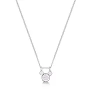 Couture Kingdom Disney Mickey Mouse Birthstone SS 40+7cm Pendant Necklace April