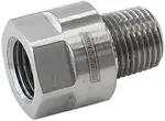 Aeroflow M10X1.0 Pipe Reducer to Male 1/8" Npt Stainless Steel Bosch - AF912-M10-01SS