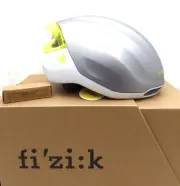 Fizik Kudo Aero Helmet with Light - Size Large - Silver