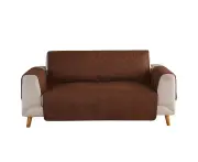 Removable Waterproof Dustproof Slipcover Sofa Cover Protector (For Loveseat)