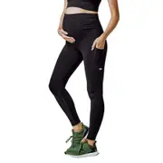 Running Bare Womens Maternity Power Moves Full Length Tights