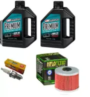Tune Up Kit Oil Change NGK Spark Plug Oil & Filter For 05-24 Suzuki DRZ400SM