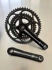Campagnolo Athena 11 speed Crankset Triple 5-Arm Powertorque Black 170mm