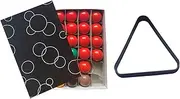 Zxpjkyu 22pcs Mini Billiard Balls Set, Small Billiard Ball Set, Pool Table Accessories for Game Room