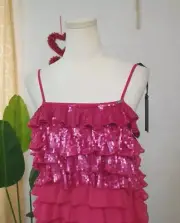 Miss Sixty Dress Pink Women Small