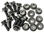 Dodge Truck Body Bolts & Nuts- M6-1.0 x 20mm Long- 10mm Hex- 20pcs (10ea)- #386 (for: Chrysler)