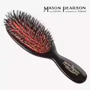 Mason Pearson BN4 Pocket Mix Bristle & Nylon Hair Brush Dark Ruby - No EU Ship
