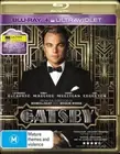 The Great Gatsby (Blu-ray, 2013) Region B - New Unsealed - Sent Tracking (D122)