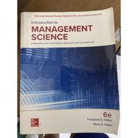 管理科學 課本 原文書 Textbook for Management Science