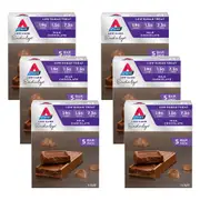 6x 5pc Atkins Endulge Bar 150g Milk Chocolate Snack Bar Sugar Free Low Carb