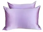 2x LIGHT PURPLE Both Sides 100% Pure Mulberry Silk Pillowcase Pair 22 Momme