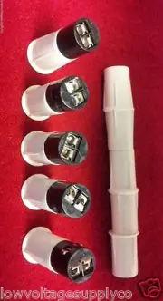 5 Recessed Door Window Terminal Alarm Switch Contact Sensor LED strip