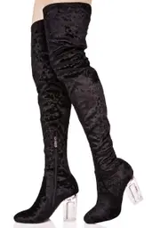 Frequency Thigh-High Boots
