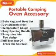 Smoke Eater - Portable Camping Wood Fire Chimney Oven Set FREE SHIPPING