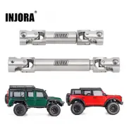 INJORA V2 Stainless Steel Center RC Drive Shaft fr Traxxas TRX4M Defender Bronco