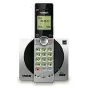 VTech DECT 6.0 Expandable Cordless Phone with Call Block, CS6919 (Silver & Black