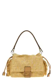 FENDI 'Mamma Baguette Medium' Shoulder Bag