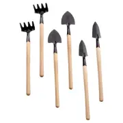 2 Sets Artificial Plants Mini Tool Shovel Lightweight Gardening Tools Child