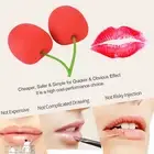 Lip Plumper Tool Soft Silicone Cherry Shaped Oval Round Lip Plumping Device GEV