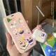 粉發少女適用于iphone13pro max蘋果14PLUS/12max手機殼i11全包手機殼xsmax翻蓋xr女款8plus手鏈潮流XR保護套