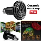 75W Au Infrared Ceramic Heat Emitter Lamp Reptile Pet Brooder Light Incubator
