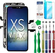 Ace Tech Cellular LCD Screen Replacement for iPhone Xs Max 6.5 inch (Model A1921, A2101, A2102, A2103, A2104) Display Digitizer Assembly Touch Screen