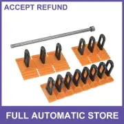 1Set Car Repair Tools Paintless Powerful Body Dent Remover Kit Black Orange